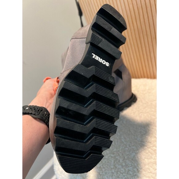 Sorel Women's Joan Arctic Wedge III Lexie Boot Waterproof Leather Wedge Bootie - Picture 5 of 6